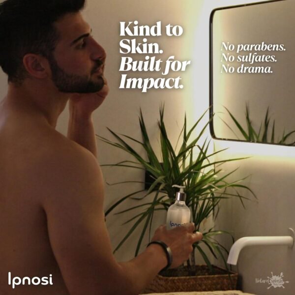 Ipnosi Pheromone Body Cream for Men, Confidence-Boosting Hydrating Lotion for Hands & Body, Fast Absorbing with Aloe & Collagen, Long-Lasting Scent by Natural Splash – 8.45 Fl Oz