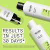 Nioxin Scalp + Hair Thickening System Kits | For Natural, Colored, & Damaged Hair with Light to Progressed Thinning | Strengthen & Boost Hair Density with Niacinamide & Biotin | 1 Month Supply