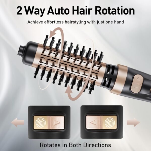 71yf8iqdyDL._AC_SL1500_.jpg Beautimeter Hair Dryer Brush 3-in-1 Hair Styler, Rotating Blow Dryer Brush with 2-Inch and 1.5-Inch Brushes