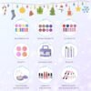 GirlsHome Kids Makeup Set for Girl 56 Pcs Washable Real Cosmetic, Non-Toxic Frozen Toys Toddler Makeup Kit, Frozen Princess Dress up Kit Christmas & Birthday Girl Gift for 3-12 (Frozen Purple)