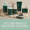 Tea Tree Firm Hold Gel, Hair Gel, Maximum Hold, High-Shine Finish, For All Hair Types