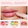 4 Pcs Bee Lip Balm Honey Pot Lip Mask & Lip Scrub Set, Honey Strawberry Watermelon Apple Lime Lip Mask Overnight, Moisturizing Sleeping Lip Mask, Hydrate Repair Prevent Dry Cracked Lip Care