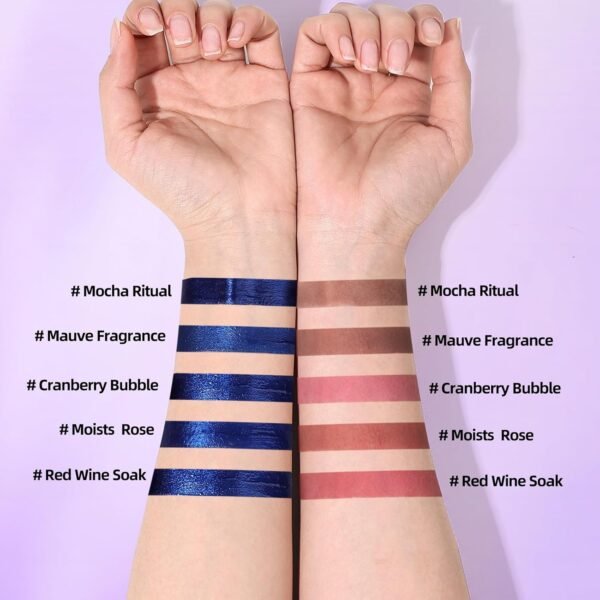 71z1tVimS8L._SL1500_.jpg KIMUSE Lip Stain Masque: Peel Off Lip Stain Long Lasting Waterproof 12HR Transfer Proof & Hydrating Tint, Instant Lip Color With Natural Matte Effects, Vegan & Easy To Use