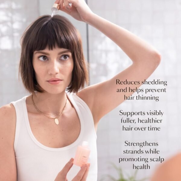 VEGAMOUR GRO Hair Serum for Hair Thinning & Shedding, Thicker Fuller Looking Hair In As Soon As 90 Days, Non Oily, Bergamot Scent, Vegan & Cruelty Free