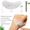 50 Pairs GreenLife 100% Naturel Eyelash Extension Under Eye Gel Pads patches kit Collagen (50 150 300 Pairs) with Aloe Vera Hydrogel Eye Patches set for Eyelash Extension Supplies Tools