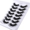 71zP4XCdfOL._SL1500_.jpg False Eyelashes Cat Eye Lashes Faux Mink Lashes Natural Look Fluffy Wispy Lashes That Look Like Extensions Pestañas Postizas D Curl Lash Strips Short Fox Eye Lashes 7 Pairs Pack