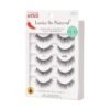 71zUjrKlyUL._SL1500_.jpg KISS Looks So Natural, False Eyelashes, 'Shy', 12 mm, Includes 5 Pairs Of Lashes, Contact Lens Friendly, Easy to Apply, Reusable Strip Lashes, Glue On