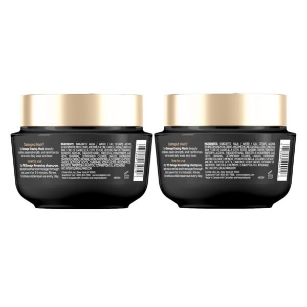 L'Oreal Paris Hair Care Elvive Total Repair 5 Damage Erasing Balm, Conditioning Hair Mask for Damaged Hair, with Almond and Protein, 8.5 fl; oz, (Pack of 2)