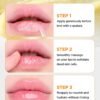 71zs6CsJgiL._SL1500_.jpg TOCOBO Lemon Sugar Lip Mask – Korean Vegan Lip Scrub & Overnight Exfoliating Treatment for Dry, Chapped Lips – Hydrating, Plumping, Smoothing – Glazed Balm Texture, Non-Sticky, 0.68oz