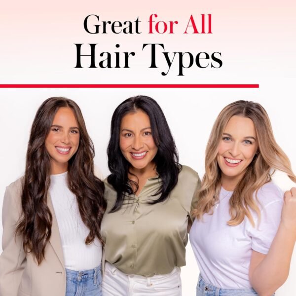 81JqjWO1bL._SL1500_.jpg REVLON SmoothStay XL Hair Straightener - Heated Straightening Brush for Silky & Straight Long-Lasting Results, Locks in Moisture with Reduced Static & Frizz