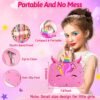 Kids Makeup Kit for Girl - Kids Washable Makeup Girls Toys with Cosmetic Case, Real Girl Makeup Sets for Kid Children Christmas Birthday Gifts Toys for 3 4 5 6 7 8-12 Year Old Girls
