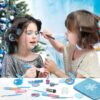 Kids Makeup Kit Toys for Girl, Princess Toys Makeup Sets with Washable, Toddler Dress-Up Toy for 3 4 5 6 7 8 9 Year Old Girls Chrismas Birthday Party