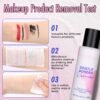 BEPHOLAN Cluster Lash Glue Remover 100ml, DIY Eyelash Extension Remover, Bond & Seal Adhesive Self Use, for Sensitive Eyes, Eye Makeup & Mascara Remover