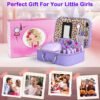 Kids Makeup Kit for Girl - 2 in 1 Kids Washable Makeup Toys & Nail Art Kit with Nail Dryer and Cosmetic Storage Case, Girls Princess Dress Up Set, Real Makeup Kits for Ideal Gift Toys for 3-12 Year