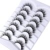 81-4jNZikhL._SL1500_.jpg False Eyelashes Cat Eye Lashes Faux Mink Lashes Natural Look Fluffy Wispy Lashes That Look Like Extensions Pestañas Postizas D Curl Lash Strips Short Fox Eye Lashes 7 Pairs Pack