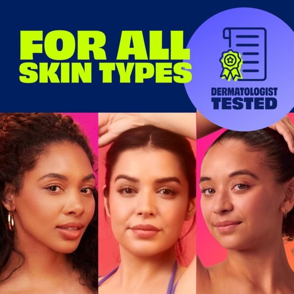 NAIR Exfoliating Facial Hair Removal Cream for Women - Smooth Skin Solution with Collagen for Sensitive Skincare