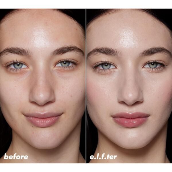 e.l.f. Halo Glow Skin Tint SPF 50, Tinted Moisturizer For Light, Buildable Coverage, Creates A Natural Glow, Vegan & Cruelty-Free, 2 Fair Warm