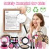 Kids Makeup Kit for Girls, Washable Make up Set Toy, 23PCS Real Makeup Set, Safe & Non-Toxic Little Girls Makeup Kit Pretend Makeup for Kids Toddlers Age 3 4 5 6 7 8 9 10 11 12 Year Old
