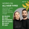 812mDOUIGOL._SL1500_.jpg Organic Black Castor Oil for Hair Growth - Not Jamaican Black Castor Oil, 100% Pure Cold Pressed Hexane Free - USDA Certified, Skin, Nail, Scalp, Face, Thicker Eyebrows, Lashes 2 Fl Oz