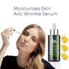 813KOt8Z5NL._SL1500_.jpg JSK Organic Castor Oil for Hair Growth, Eyelash Serum, USDA Certified Cold-Pressed Unrefined Hair Oil, 100% Pure Hexane-Free, 3.3 Oz Glass Bottle with Bonus Silk Hair Bonnet