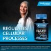 NAD Supplement, 1500mg - Liposomal NAD+ Supplement with Resveratrol, NAD Plus Boosting - Support Cellular Health, Stamina & Healthy Aging - Ultra Strength Capsules, USA Made