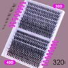 813yYJkB-NL._SL1500_.jpg DIY Lash Extension Kit 320 Pcs Lash Clusters Kit Individual Lashes Natural 10-16mm C/D Curl with Bond Seal Tweezers Lash Glue Remover False Eyelashes for Beginner Eyelash Extensions at Home (30D+40D)
