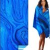Microfiber Lightweight Beach Towel Sand Free Quick Dry Absorbent Thin Compact Towels for Swimming Pool Camping Beach Accessories Large Easy Pack Travel Things for Vacation Essentials Gift Adult