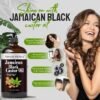 814eVFJv17L._SL1500_.jpg Natural Riches Jamaican Black Castor Oil Glass Bottle Pure Organic Cold Pressed for Hair Growth Skin Care for Dry Skin Conditioning Eyebrows Eyelashes Scalp and Nail Moisturizes & Repairs 16fl.oz.