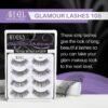 Ardell Glamour False Eyelashes Multipack 105 - Lightweight, Natural Volume Lashes, Comfortable, Easy to Apply, 4 Pairs, 1-Pack
