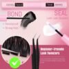 815f8t7JGL._SL1500_.jpg EYDEVRO Fluffy Lash Clusters Kit 80D100D Volume Lash Extension Kit 280 Pcs Left/Right Cluster Eyelash Extension Kit D Curl Thick Mega Lash Clusters with Waterproof Lash Bond and Seal and Lash Tweezers
