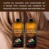 Castor Oil Shampoo and Conditioner - An Anti Hair Loss Set Thickening formula For Hair Regrowth, Anti Thinning Sulfate Free For Men & Women Anti Dandruff Treatment - 16 oz