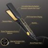 8168nqTreHL._AC_SL1500_.jpg Professional Flat Iron Hair Straightener Plancha De Cabello Professional - Titanium Hair Iron Straightens Frizzy Hair Curls - Sleek Salon Hair Styling Tool - Lizze Supreme 1.5" Pro Straightening Iron