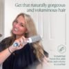 816BO8tAtUL._SL1500_.jpg Professional Round Brush for Blow Drying - Small Ceramic Ionic Thermal Barrel Brush for Sleek, Precise Heat Styling and Salon Blowout - Lightweight Round Hair Brush (Barrel 1.3 inch, Bristle 2 Inch)