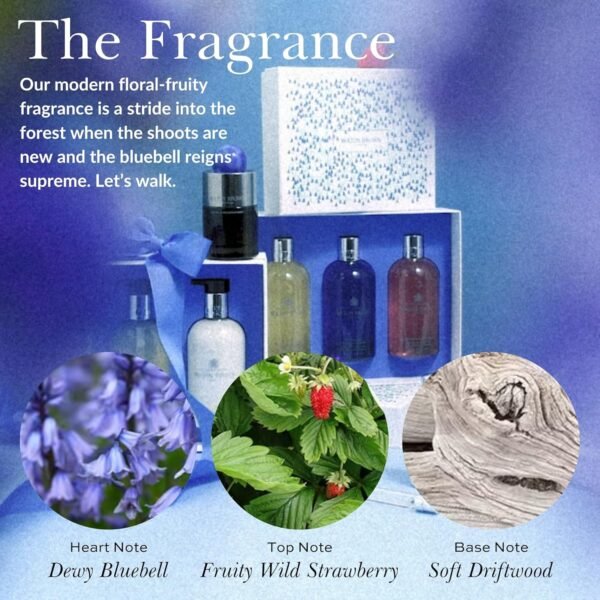 Molton Brown Bluebell & Wild Strawberry Bath & Shower Gel 10 fl. oz.