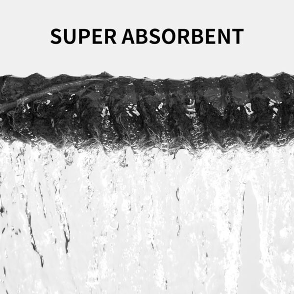 Extra Large Bath Towel Set of 6 (40"x80"),Oversized Bath Sheet Super Soft Highly Absorbent Microfibers Quick Dry Luxury Shower Towel for Bathroom Spa Gym Hotel Yoga (Charcoal Gray, 6Piece)