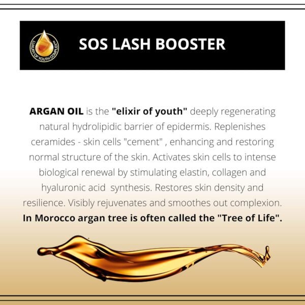 817zQH9HfuL._SL1500_.jpg EVELINE COSMETICS Lash Booster with Argan Oil - Eyelash Serum - Doubles Volume, Extends & Strengthens - Multi Colored