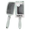 818T-VkqvXL._SL1500_.jpg Conair Velvet Touch Paddle Cushion hair brush - Detangling hairbrush - curly or straight styles - men or women - detangler - features soft touch handle - Sage Green
