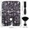 818Y5CF1qcL._SL1500_.jpg NICEMOVIC Hair Cutting Barber Cape for Men Women Kids with Neck Duster Brush and Barber Brush, Professional Barber Accessories Cleaning Supplies for Salon Haircut Styling