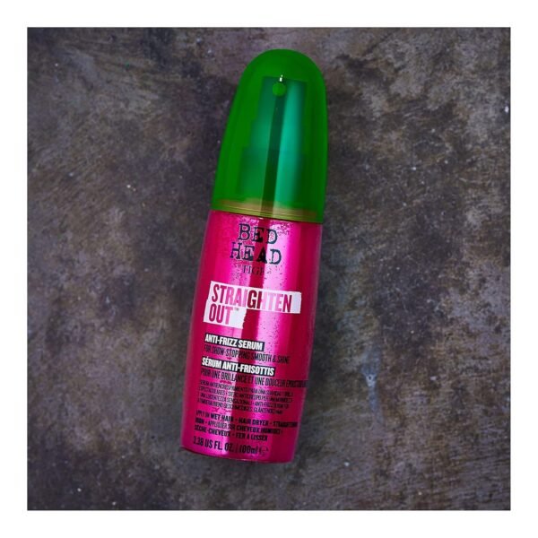TIGI Bed Head Straighten Out Anti Frizz Serum for Smooth Shiny Hair 3.38 fl oz