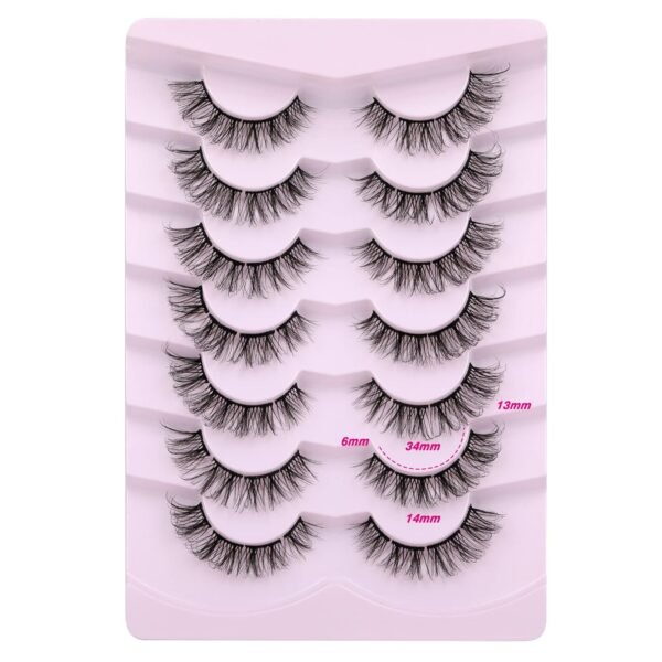 818l7B3Yr-L._SL1500_.jpg Cluster Lashes Extensions Natural Look False Eyelashes 3D Individual Lashes 15mm DIY Strip Lash Multipack