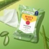 Burt's Bees Aloe Vera Face Wipes, for Sensitive Skin, Soothing Makeup Remover & Facial Cleansing Towelettes, 30 Ct. (3-Pack)
