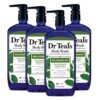 Dr Teal's Body Wash with Pure Epsom Salt, Relax & Relief with Eucalyptus & Spearmint, 24 fl oz (Pack of 4)