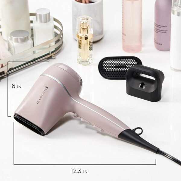 819nqG3402L._SL1500_.jpg Remington Pro Wet2style Hair Dryer, With Ionic & Ceramic Drying Technology, Mauve, 1875 Watts of Drying Power