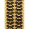819zIvYGZ4L._SL1500_.jpg Eyelashes Mink Lashes Fluffy Natural Look False Lashes Wispy Full Eye Lashes 8D 20 mm Long D Curl Strip Eyelashes Pack 10 Pairs Reusable Fake Eyelashes That Look Like Extensions by Goddvenus