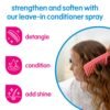 So Cozy Detangler & Leave In Conditioner Spray - Hair Detangler Spray for Kids - Paraben-Free Leave In Hair Conditioner & Detangling Spray for Frizzy Hair (8 fl oz)