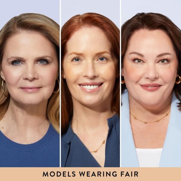 LAURA GELLER NEW YORK Everyday Routine Kit - Baked Balance-N-Brighten Color Correcting Powder Foundation, Fair + Retractable Angled Kabuki + Spackle Makeup Primer, Champagne Glow (3 PC)