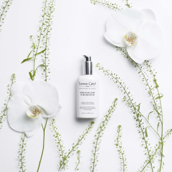 Leonor Greyl Frizz Control & Light Conditioning Styling Serum Paris - Serum De Soie Sublimateur - For Dry and Fine Hair (2.5 Oz)