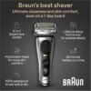 81B-sGbyd7L._AC_SL1500_.jpg Braun Series 9 PRO+ Electric Razor for Men, 5 Pro Shaving Elements and Shave-Preparing ProComfort Head for Closeness & Skin Comfort, 6in1 SmartCare Center, Wet or Dry Use, Charging Stand, 9597cc