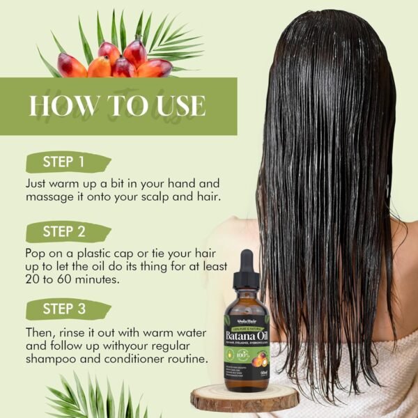 81BrkUw7F6L._SL1500_.jpg Batana Oil for Hair Growth Organics Pure Batana Hair Oil 100% Natural Batana Oil Nourishes Damaged Hair Natural Hair Growth Oil and Conditioner Batana Hair Oil 2.02 Fl Oz