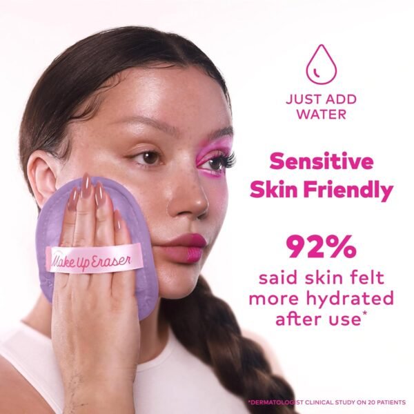 Makeup Eraser The Original, 7-Day Set, Erase All Makeup with Just Water, Including Waterproof Mascara, Eyeliner, Foundation, Lipstick, Sunscreen, and More!